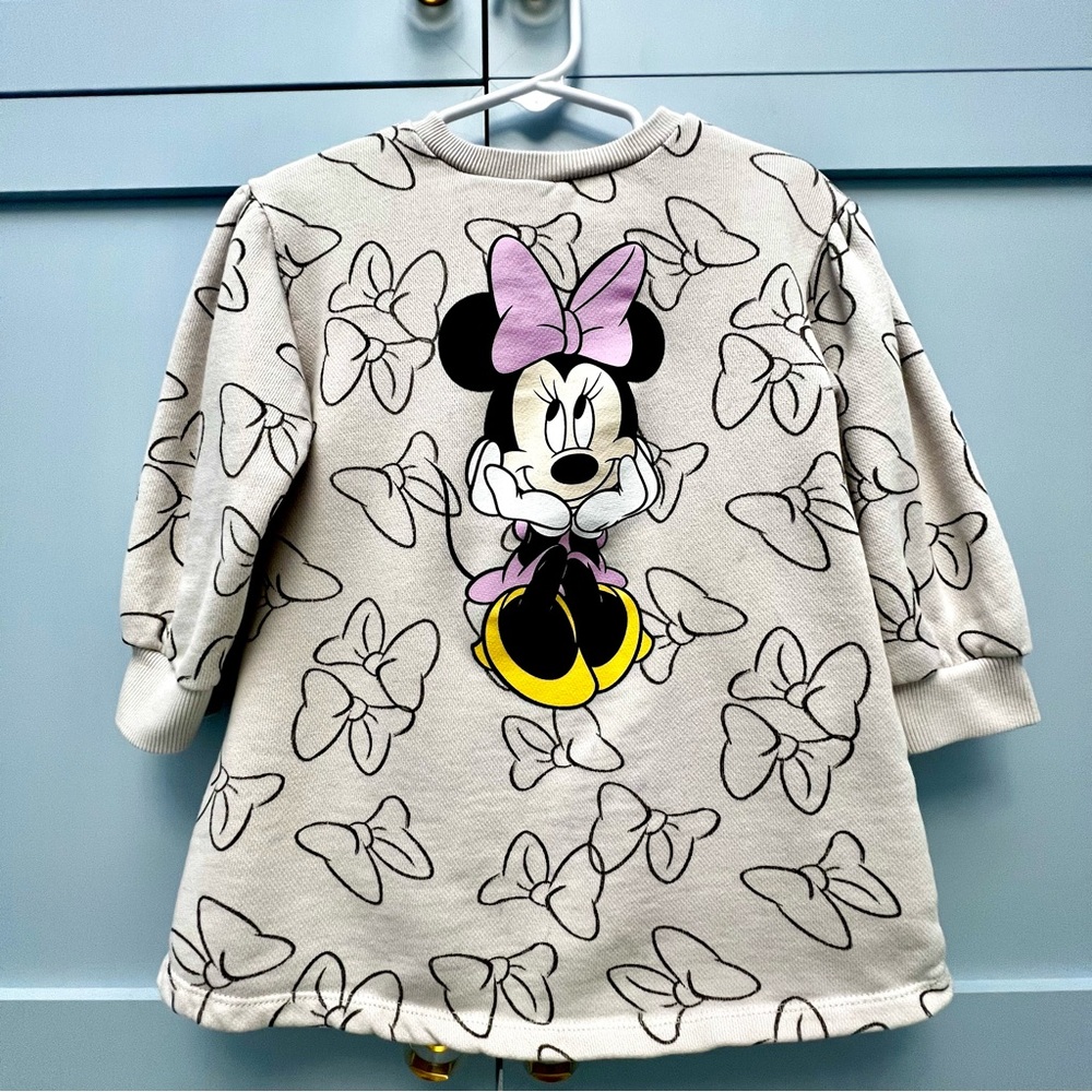 Zara Kids Disney Minnie Mouse Dress for Girls